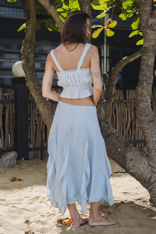 AMERICAN EAGLE Flowy Midi Skirt