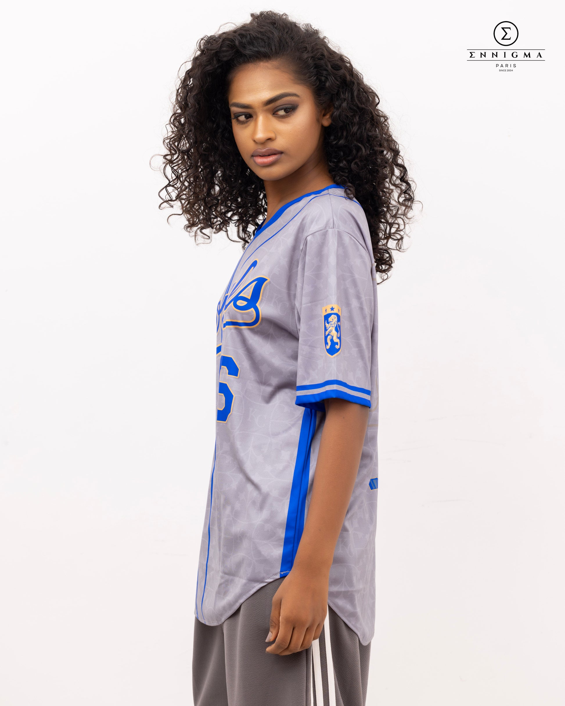 Grey “Royals” Baseball Jersey Tee