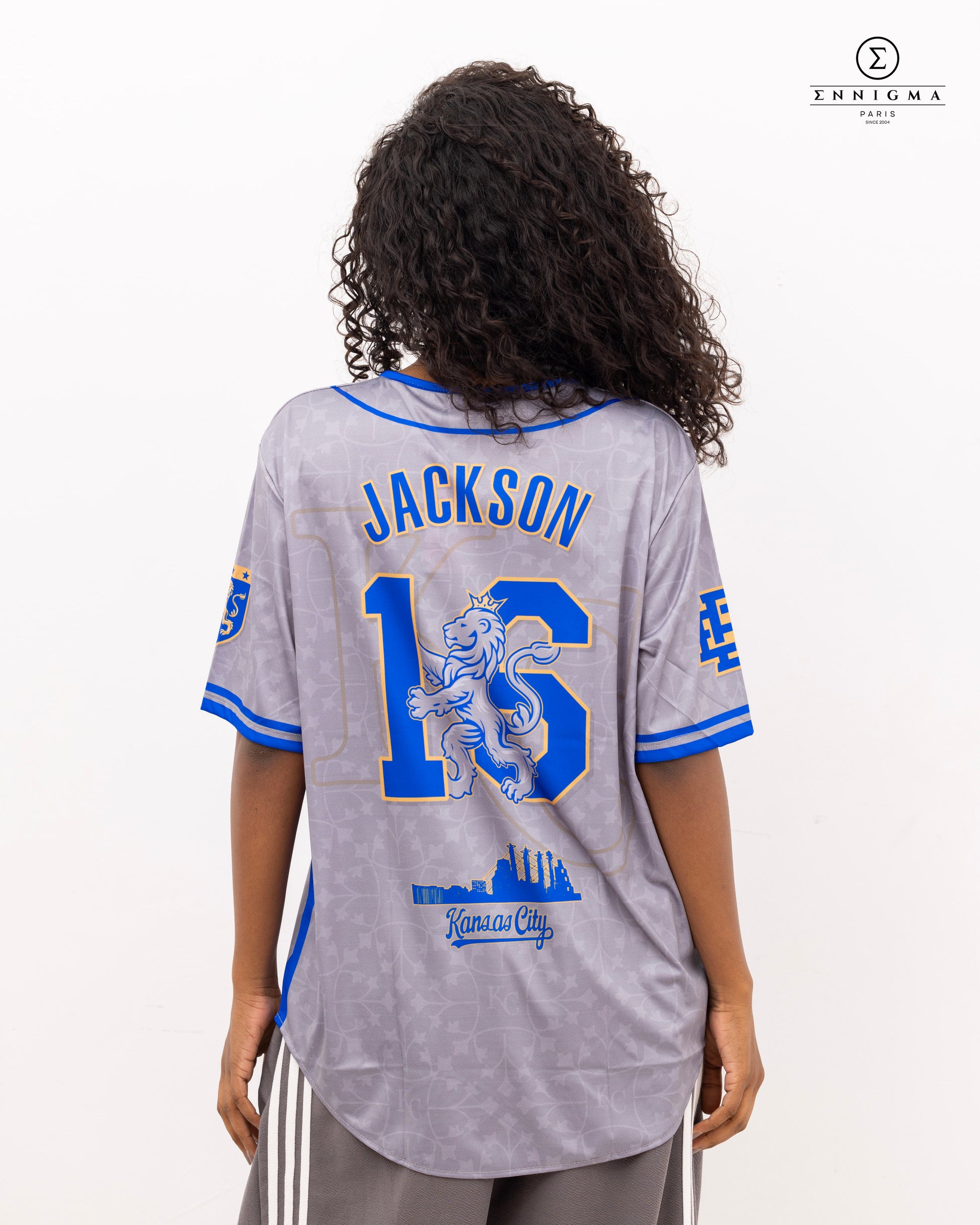 Grey “Royals” Baseball Jersey Tee