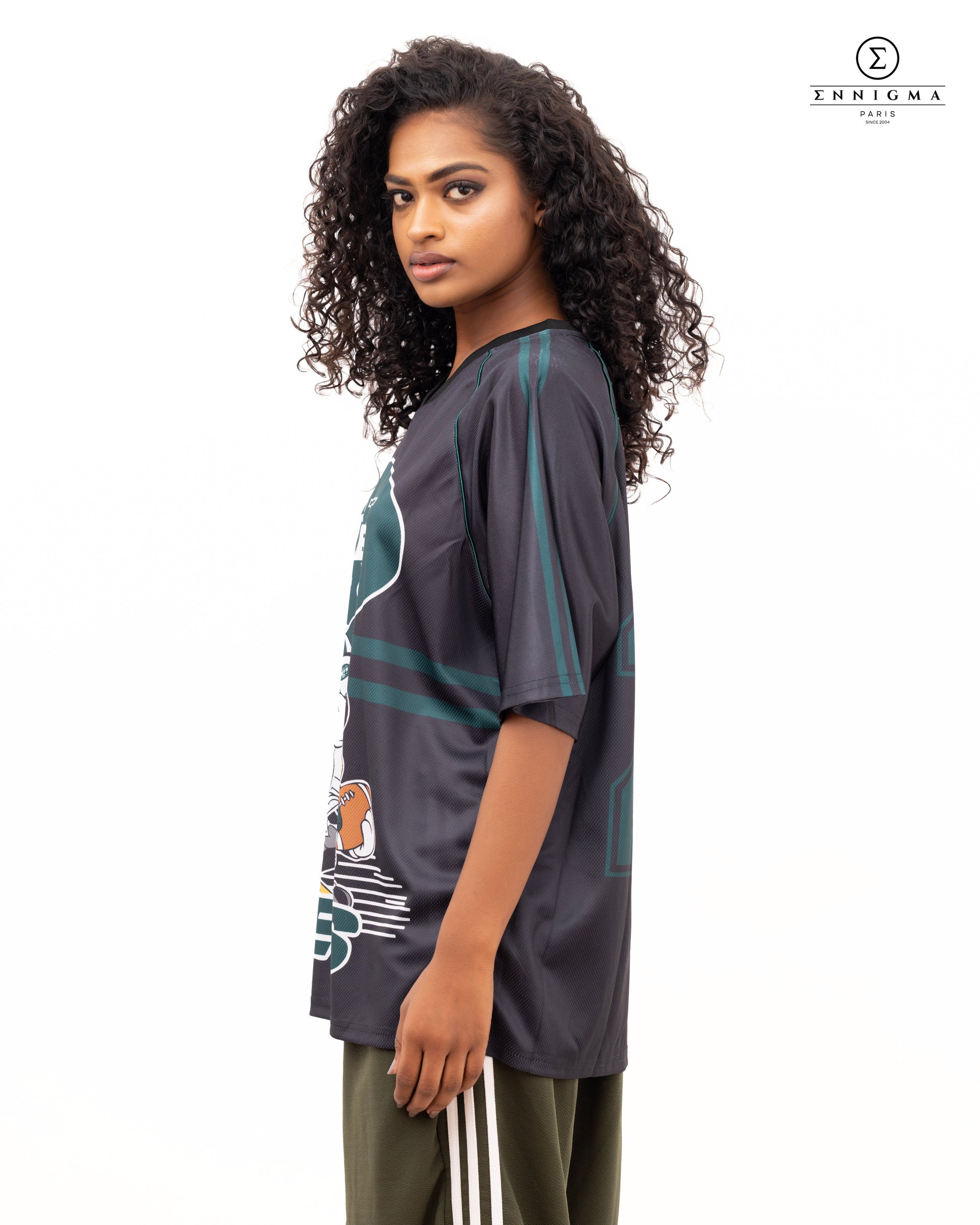 Vintage Jets Graphic Oversized Jersey Tee
