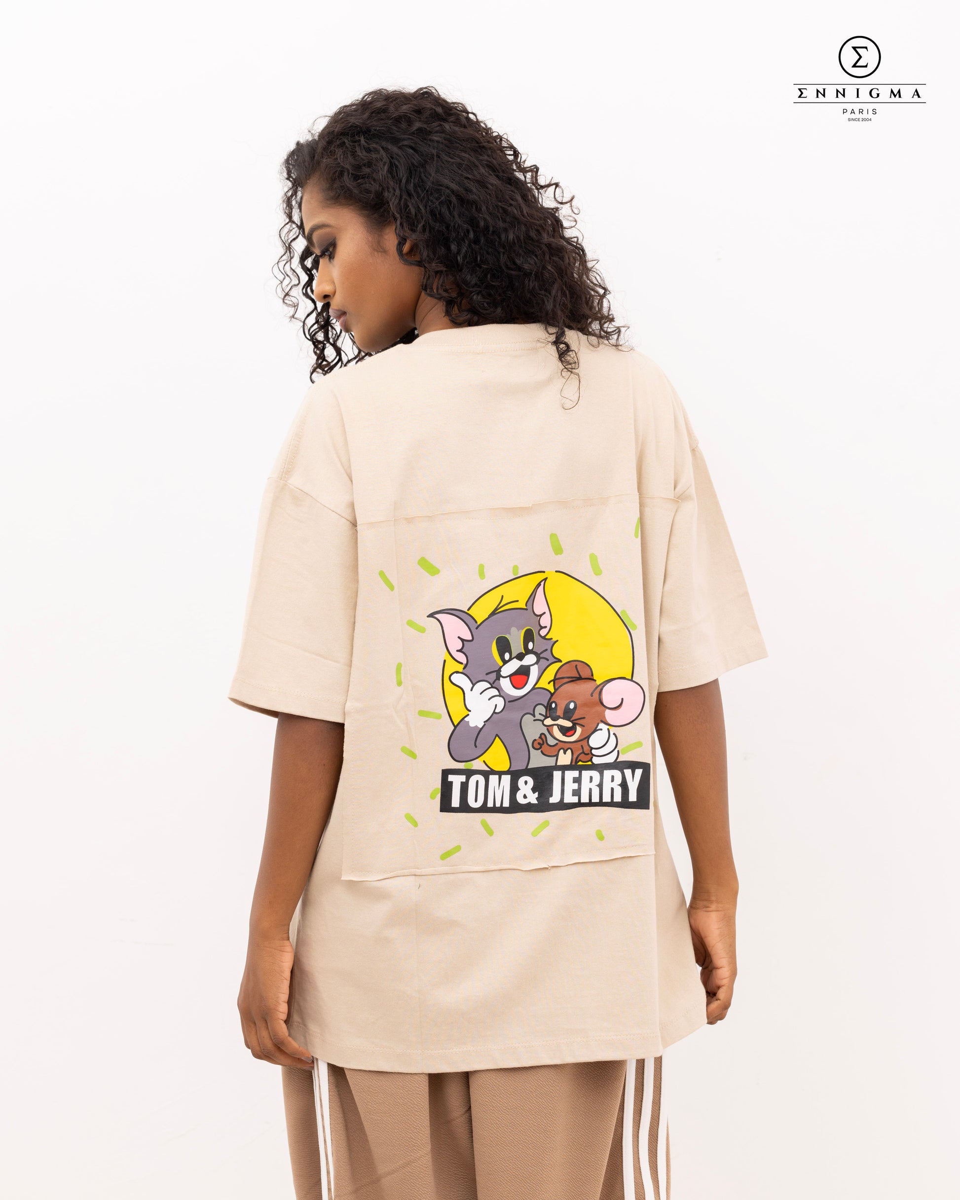 Tom & Jerry Oversized Graphic Tee