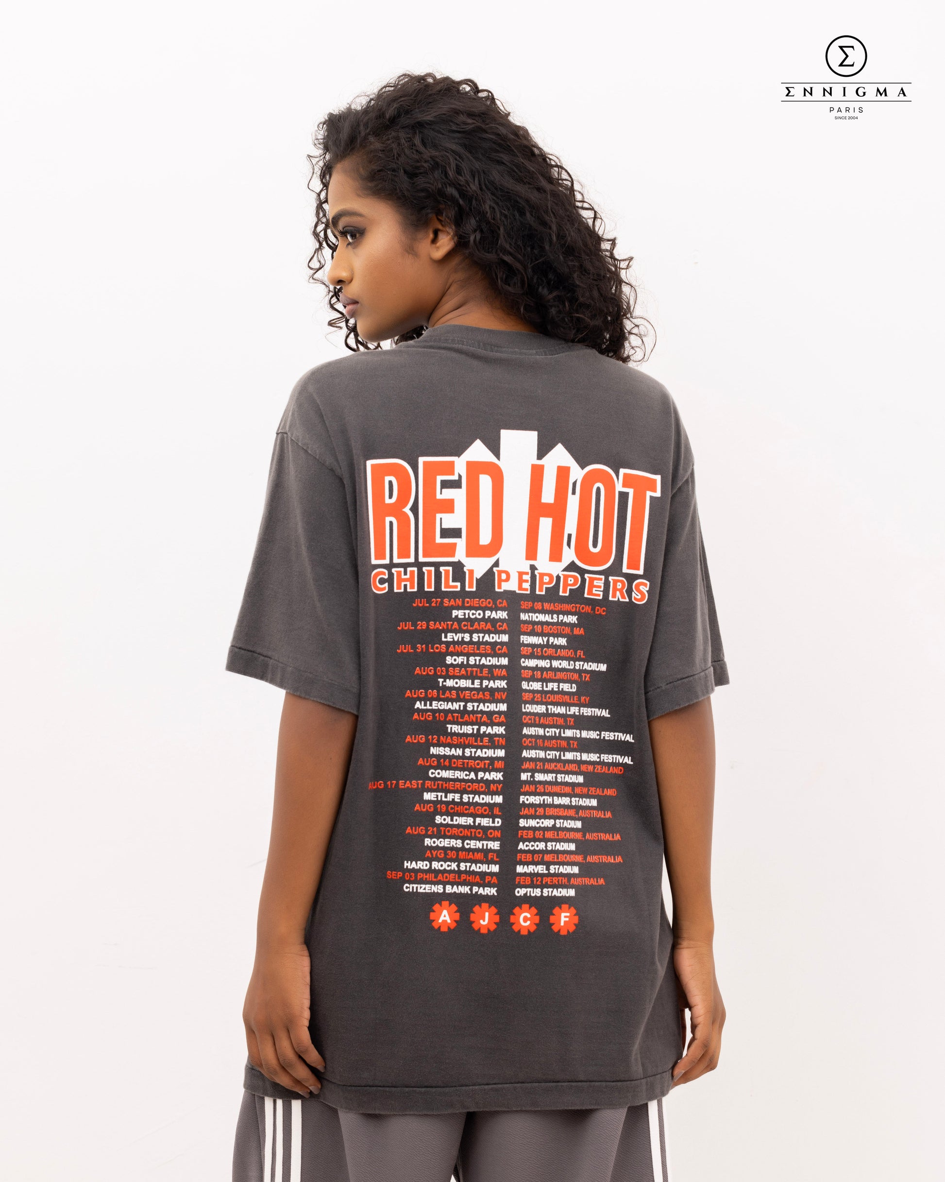 Red Hot Chili Peppers Oversized Tour Tee