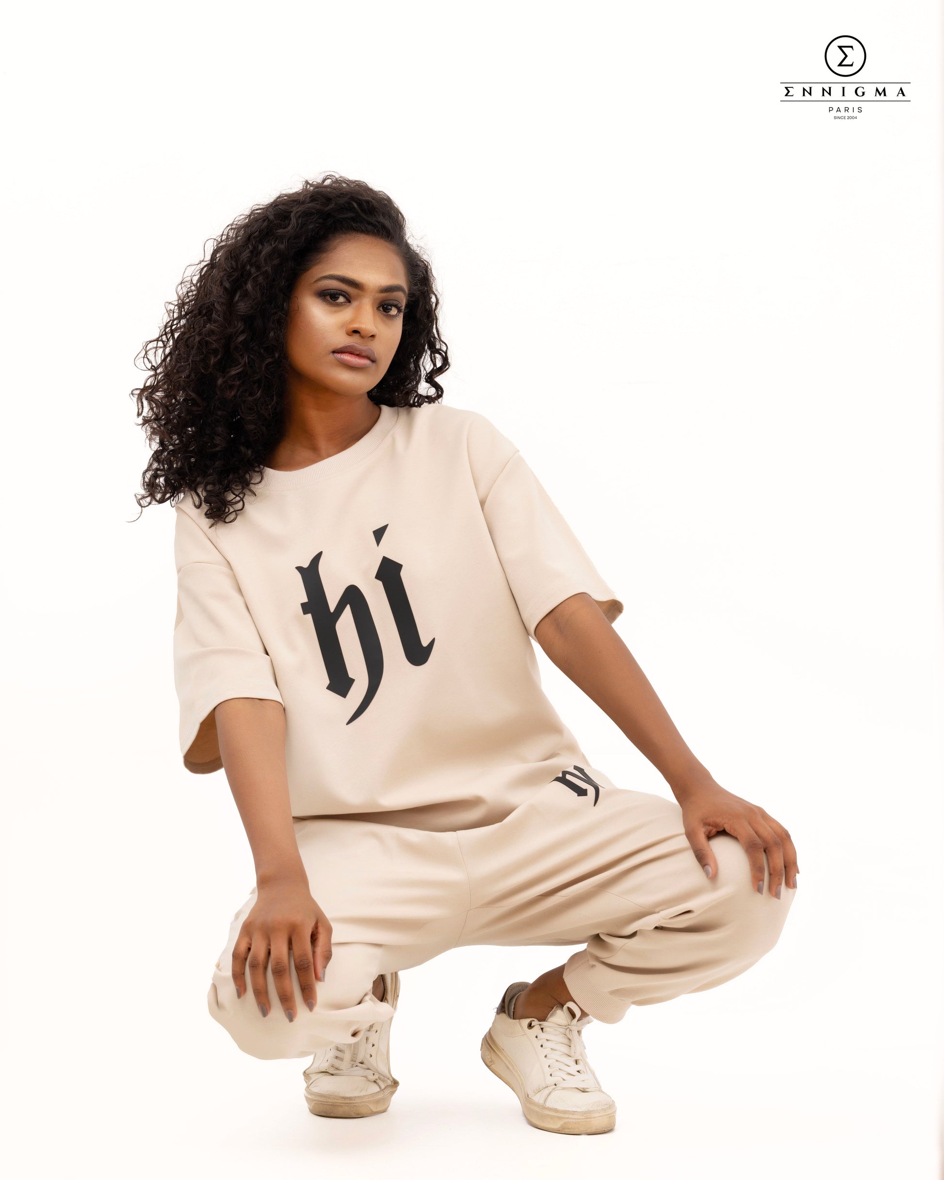 “hi” Oversized Loungewear Set