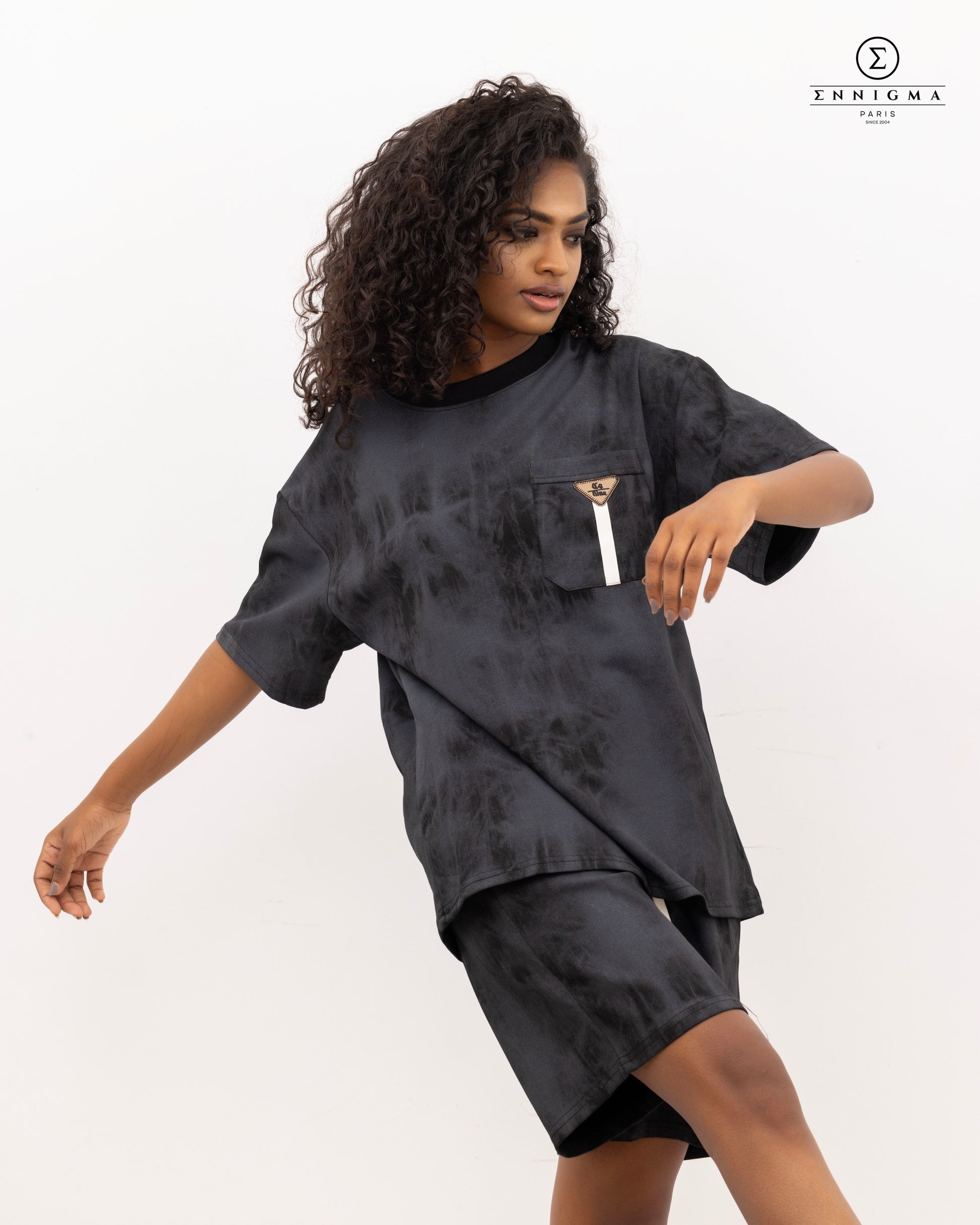 Signature Pocket Oversized Shorts Set