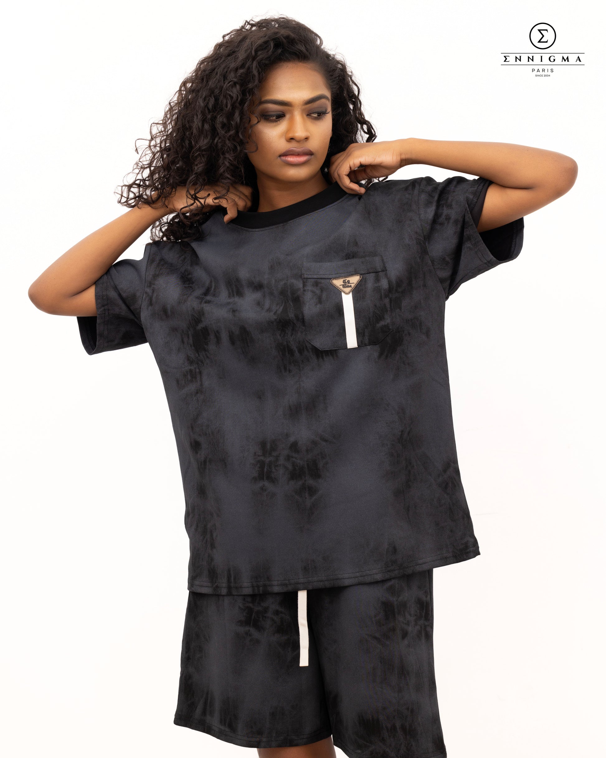 Signature Pocket Oversized Shorts Set
