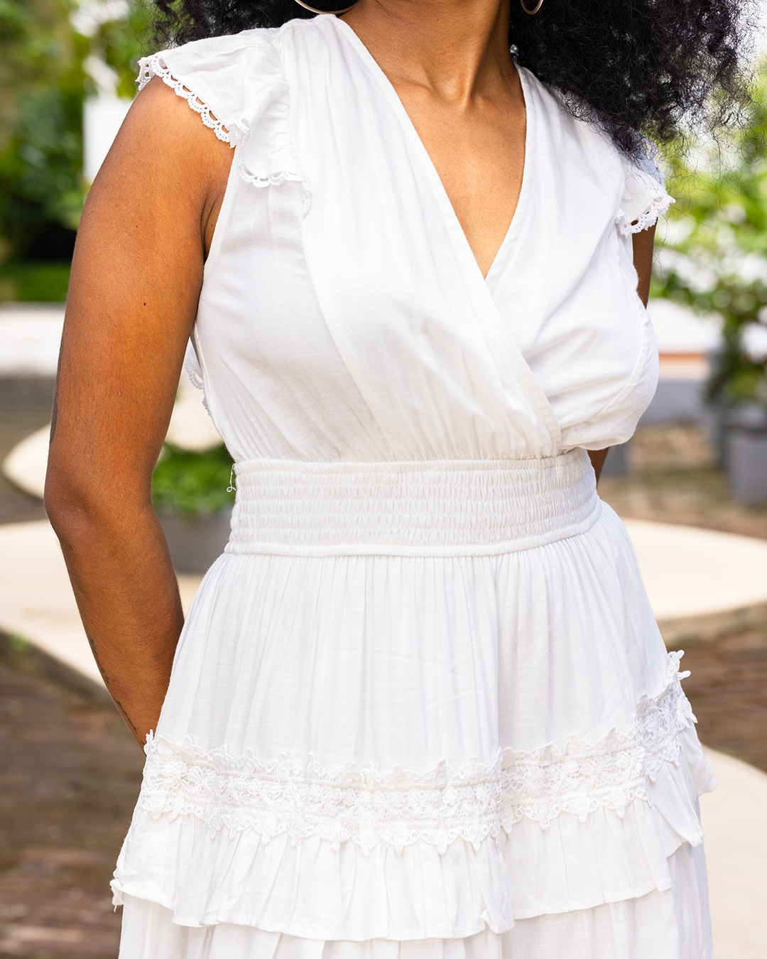White Old Navy Dress