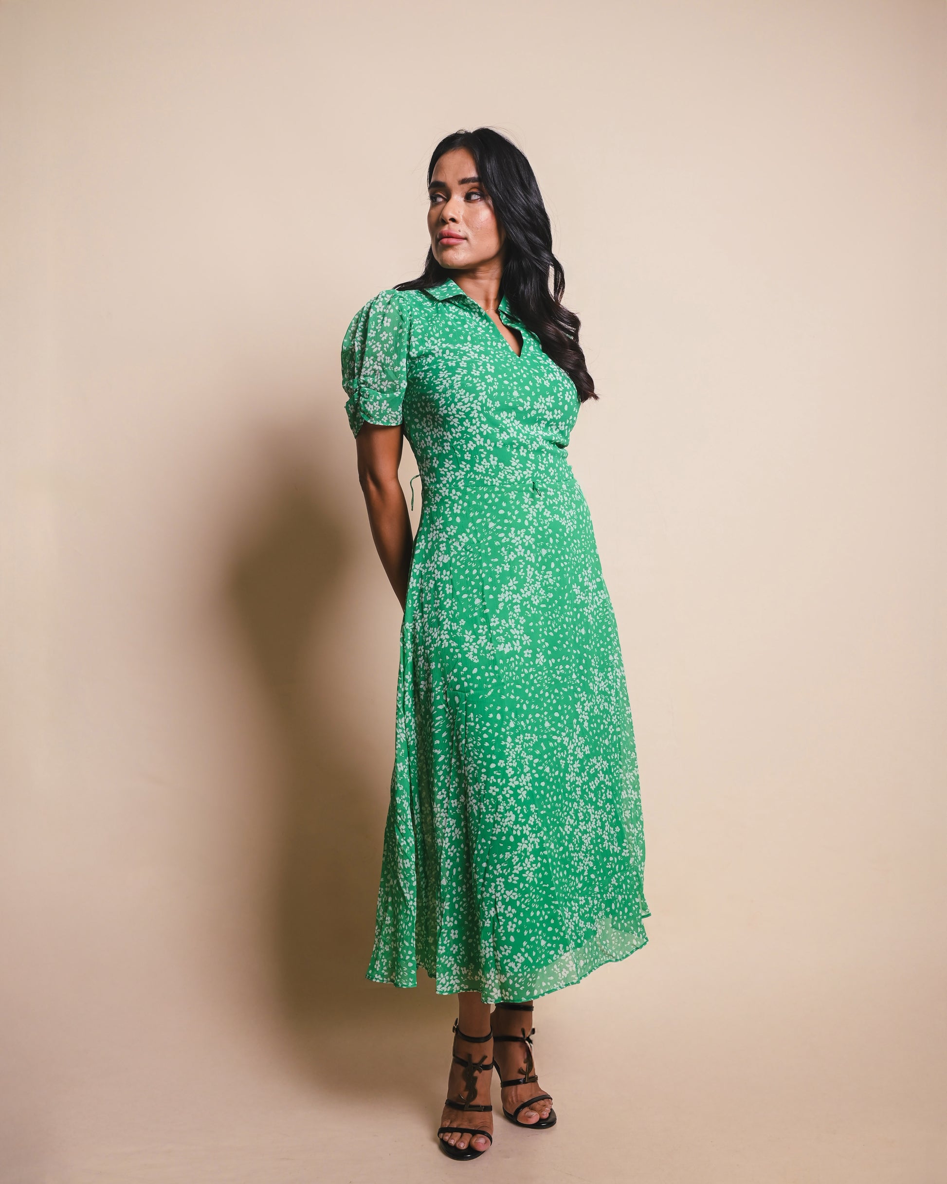 DKNY Green Dress