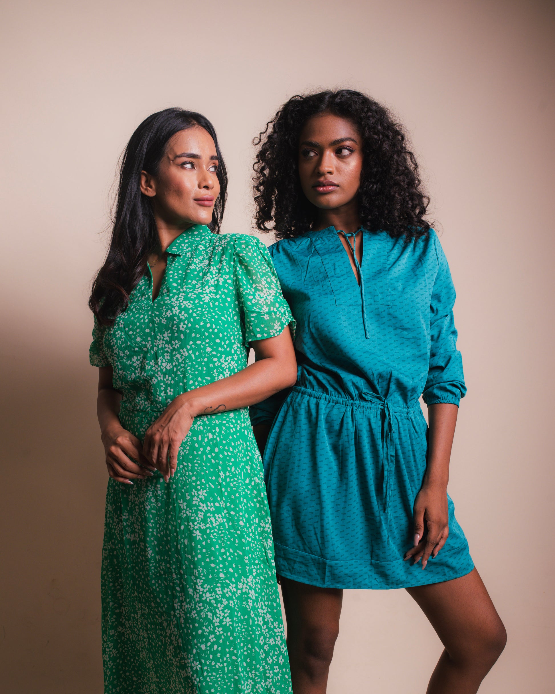 DKNY Green Dress