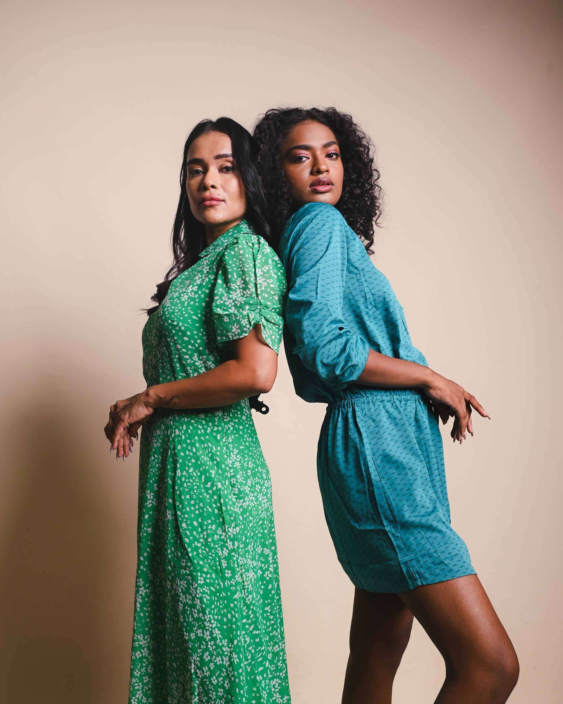 DKNY Green Dress