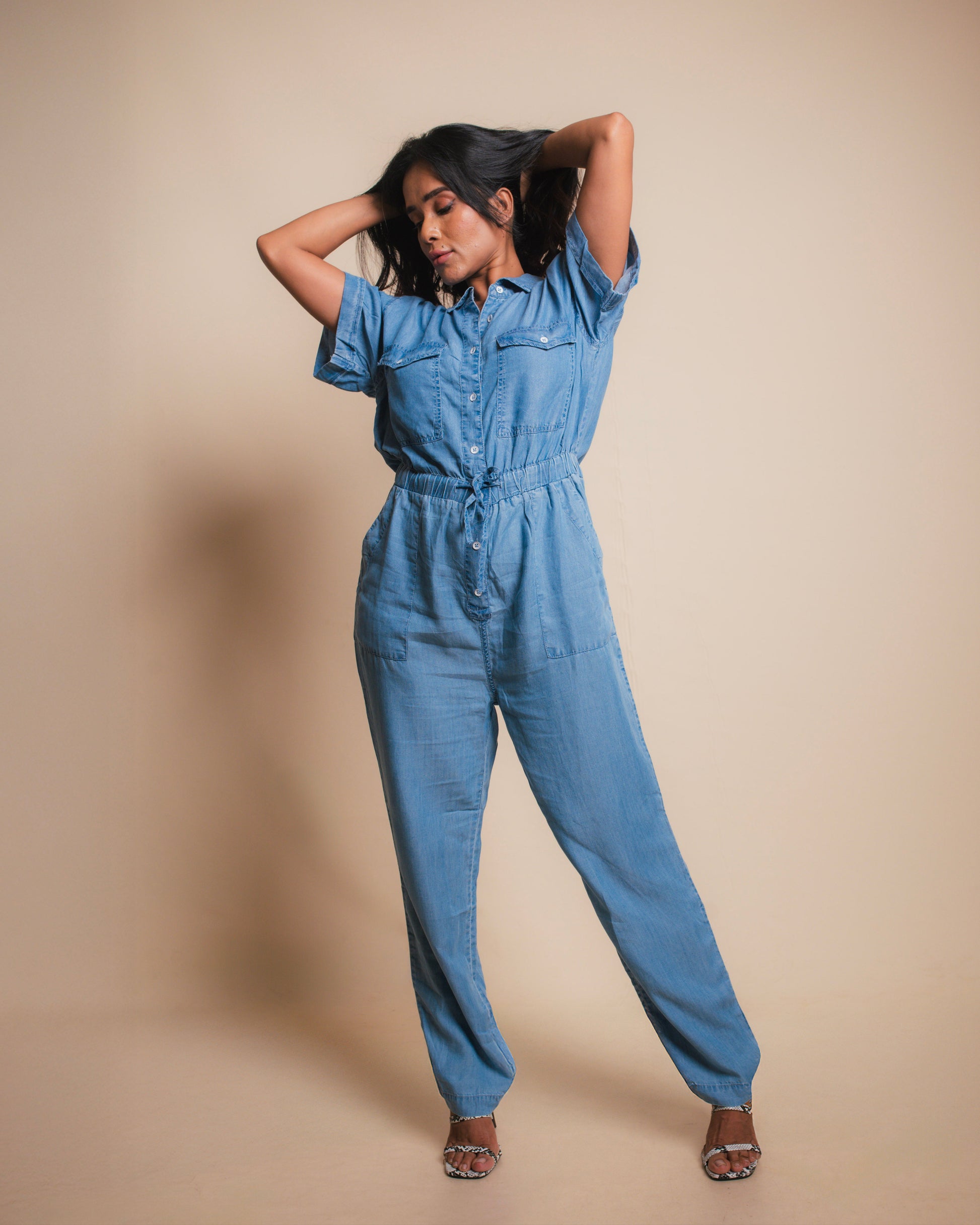Pepa Denim Jumpsuit