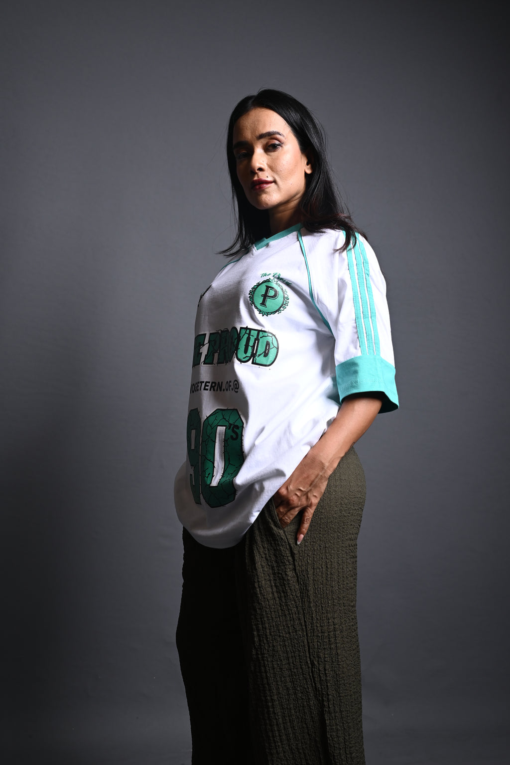 THE PROUD 90s” Varsity Graphic Tee